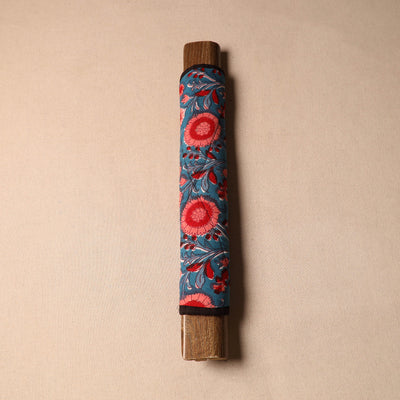 Blue - handmade cotton fridge handle cover 40 - handcrafted