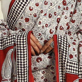 Buy Beige Natural Dye Mul Cotton Bagh Print Dupatta