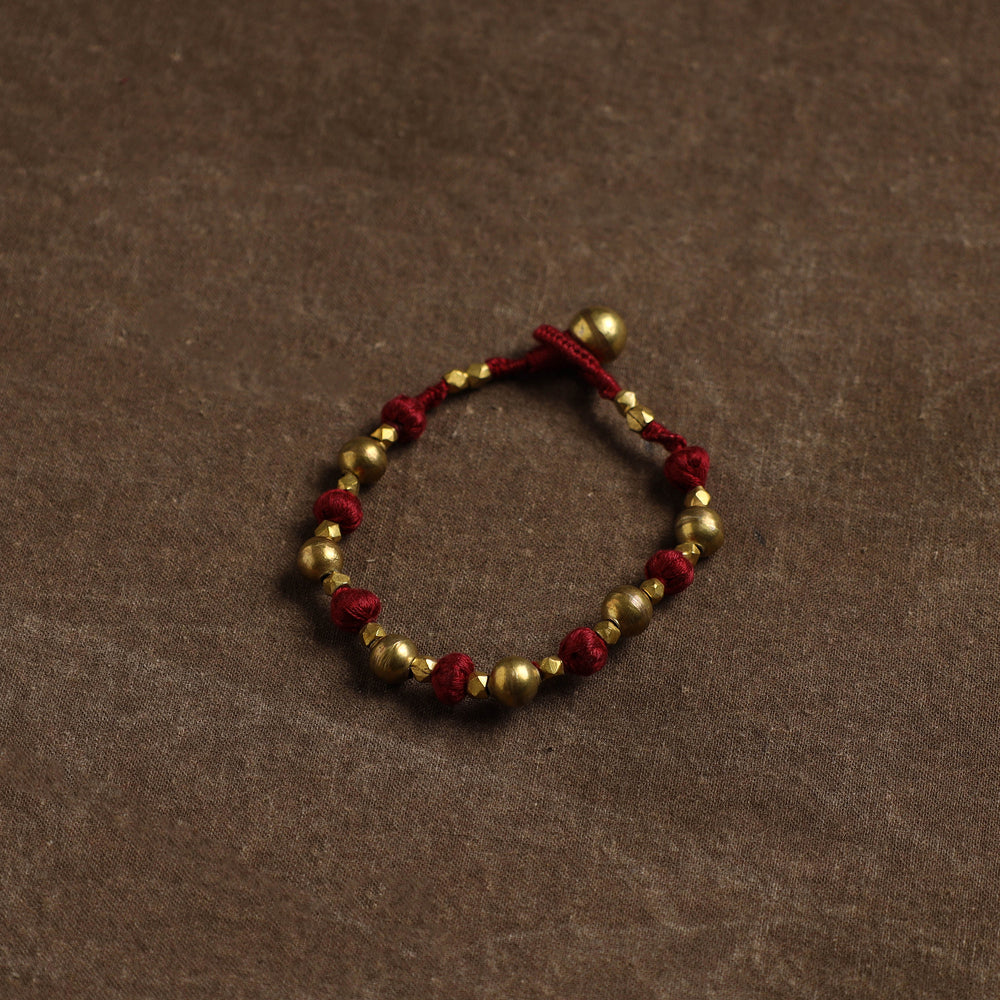 Tribal Odisha Dokra Threadwork Handmade Anklet 125