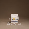 Madhubani Handpainted Mobile Sling Bag 49
