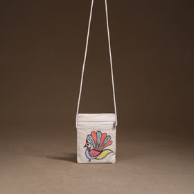 Madhubani Handpainted Mobile Sling Bag 50