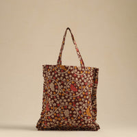 Brown - Handcrafted Cotton Frill Jhola Bag 61