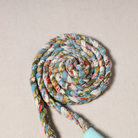 Handmade Upcycled Fabric Skipping Jump Rope 01