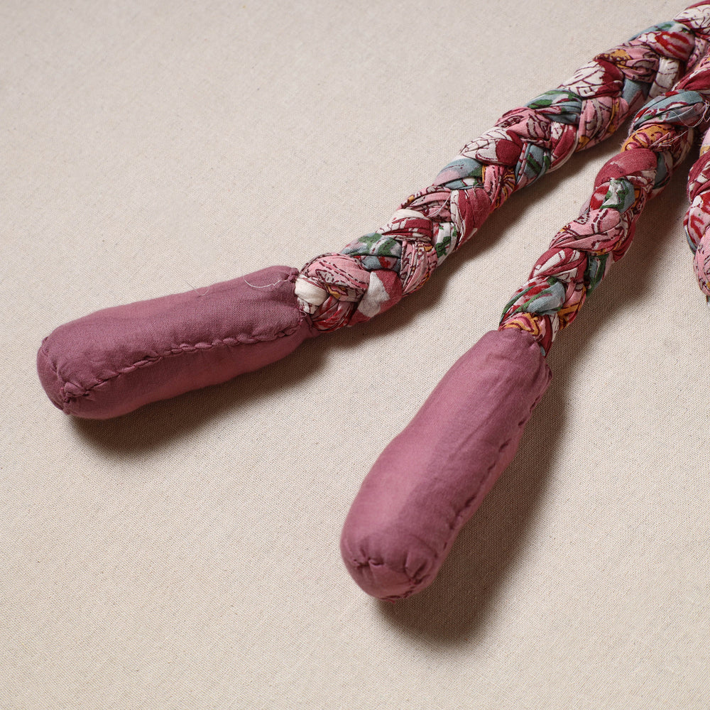 Handmade Upcycled Fabric Skipping Jump Rope 02