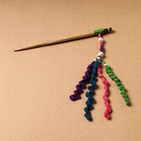  Handmade Crochet Wooden Juda Stick Online at iTokri.com 