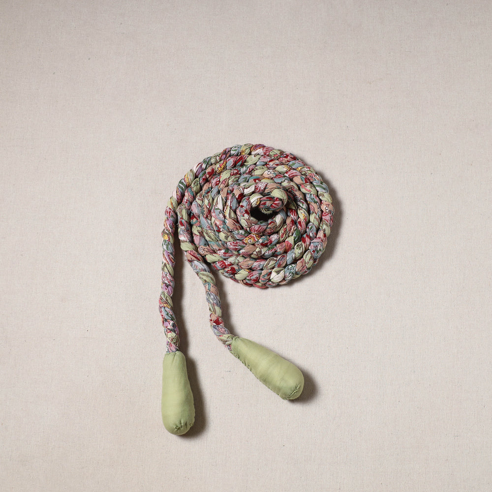 Handmade Upcycled Fabric Skipping Jump Rope 05