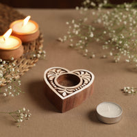 Wooden Candle Holder