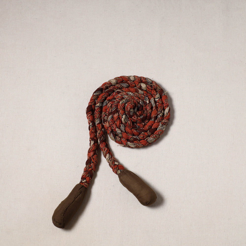 Handmade Upcycled Fabric Skipping Jump Rope 13