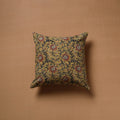Hand Block Print Kalamkari Cushion Cover (16 x 16 in) 16