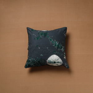 Grey - Shibori Tie-Dye Cushion Cover (16 x 16 in) 19