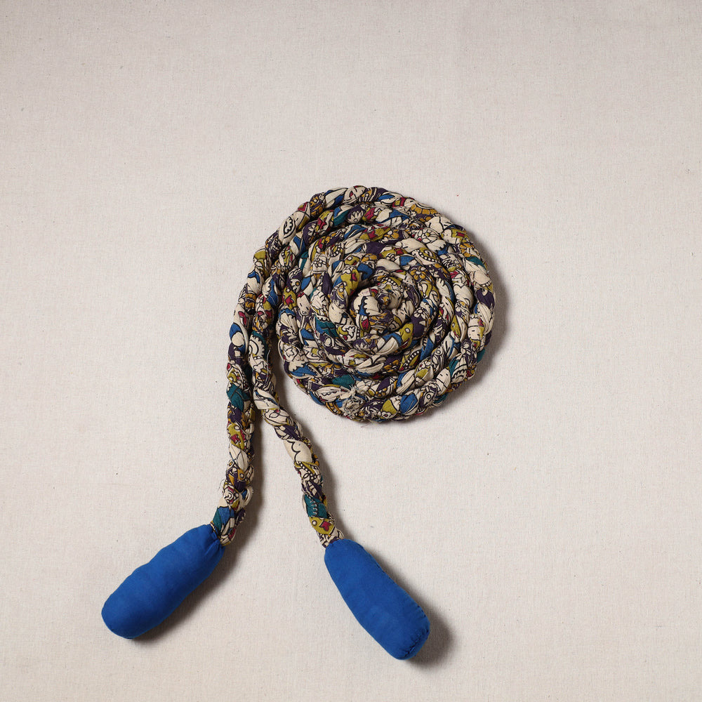 Handmade Upcycled Fabric Skipping Jump Rope 17