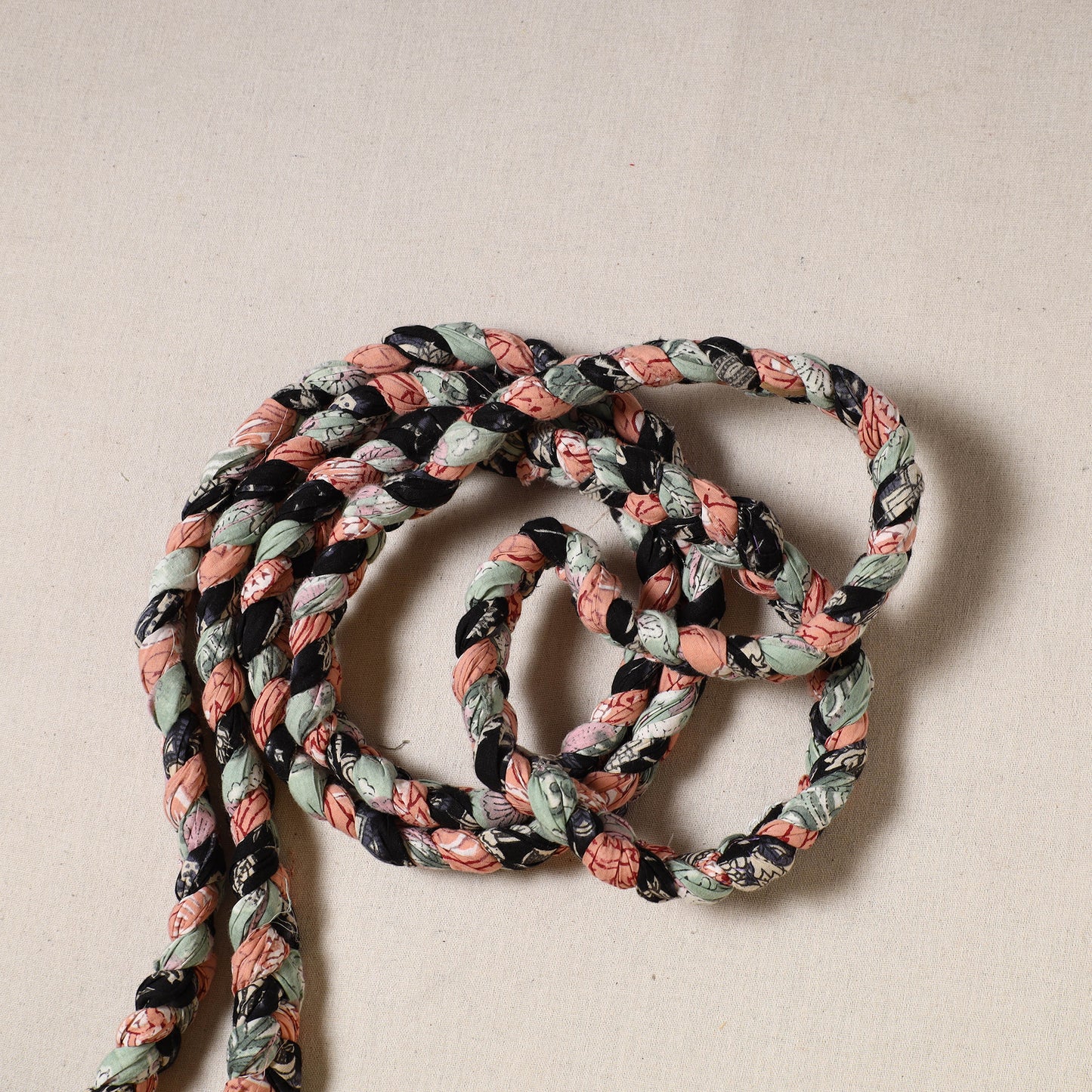 Handmade Upcycled Fabric Skipping Jump Rope 22