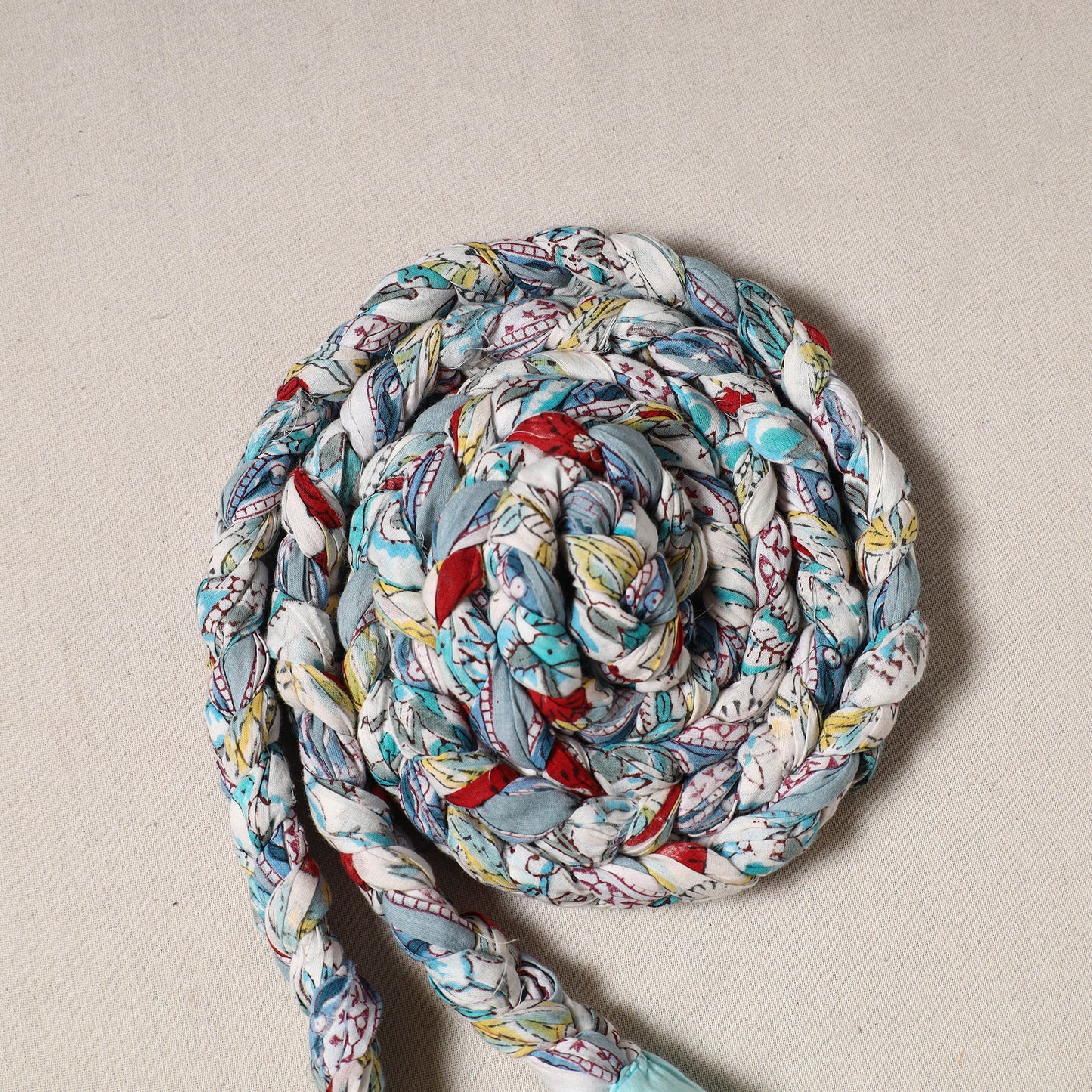 Handmade Upcycled Fabric Skipping Jump Rope 23