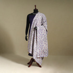 Multicolor - patchwork reversible silk bengal kantha work