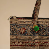 Handcrafted Quilted Cotton Hand Bag 88