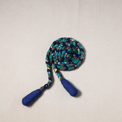 Handmade Upcycled Fabric Skipping Jump Rope 26