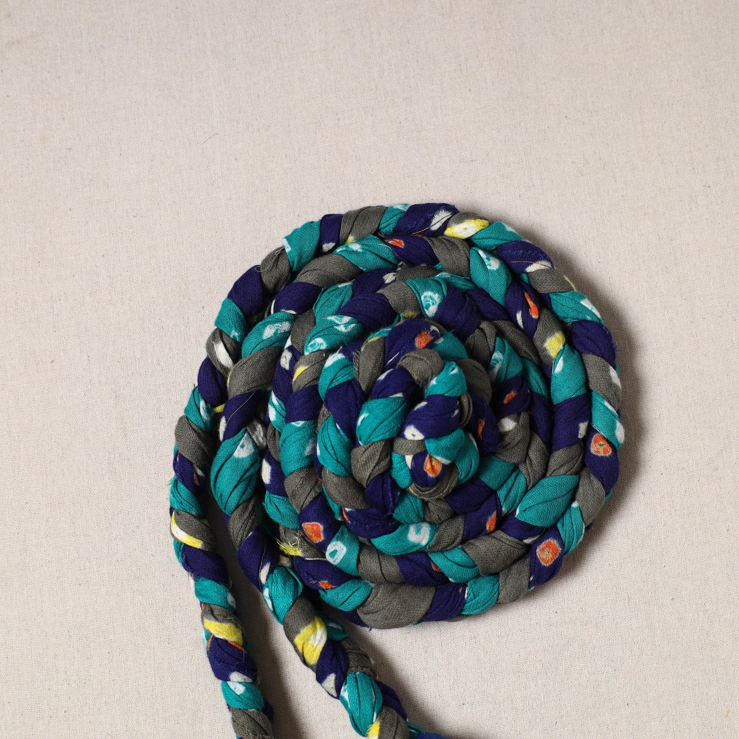 Handmade Upcycled Fabric Skipping Jump Rope 26