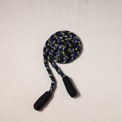 Handmade Upcycled Fabric Skipping Jump Rope 27