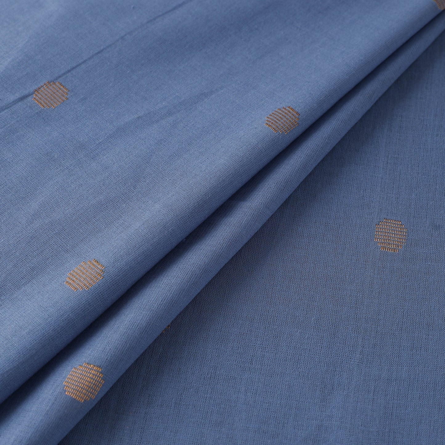 Prewashed Cotton Zari Buti Jacquard Fabric 03
