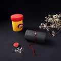 Handcrafted Meenakari Rakhi for Brother with Coir Box 04