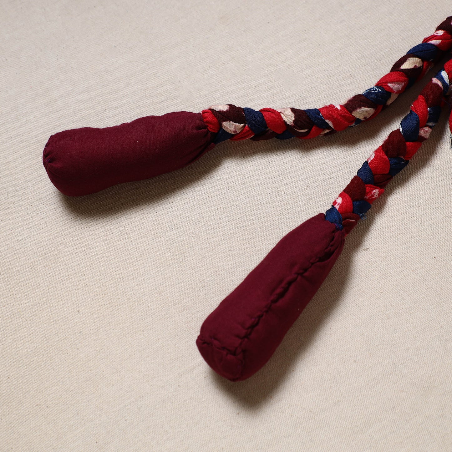 Handmade Upcycled Fabric Skipping Jump Rope 30