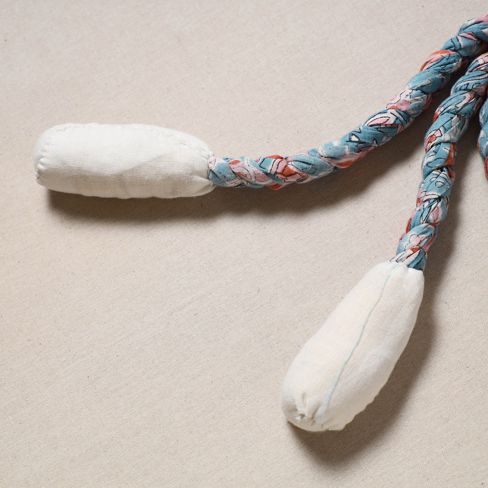 Handmade Upcycled Fabric Skipping Jump Rope 34