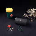Handcrafted Meenakari Rakhi for Brother with Coir Box 15