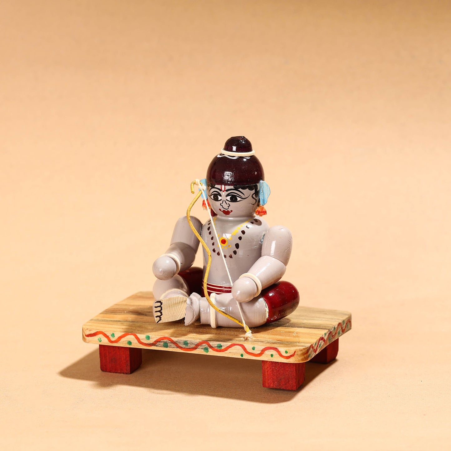 Bala Rama - Etikoppaka Handcrafted Wooden Idol 23