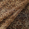 Pedana Hand Block Print Natural Dyed Kota Doria Cotton Kalamkari Fabric 03