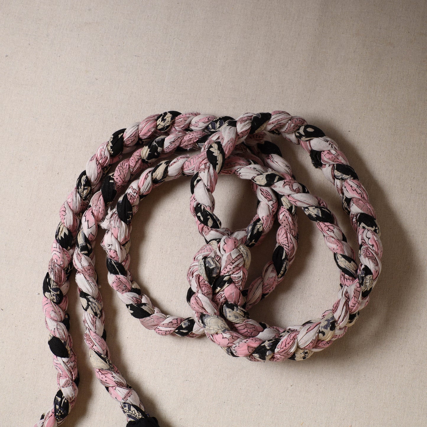 Handmade Upcycled Fabric Skipping Jump Rope 35