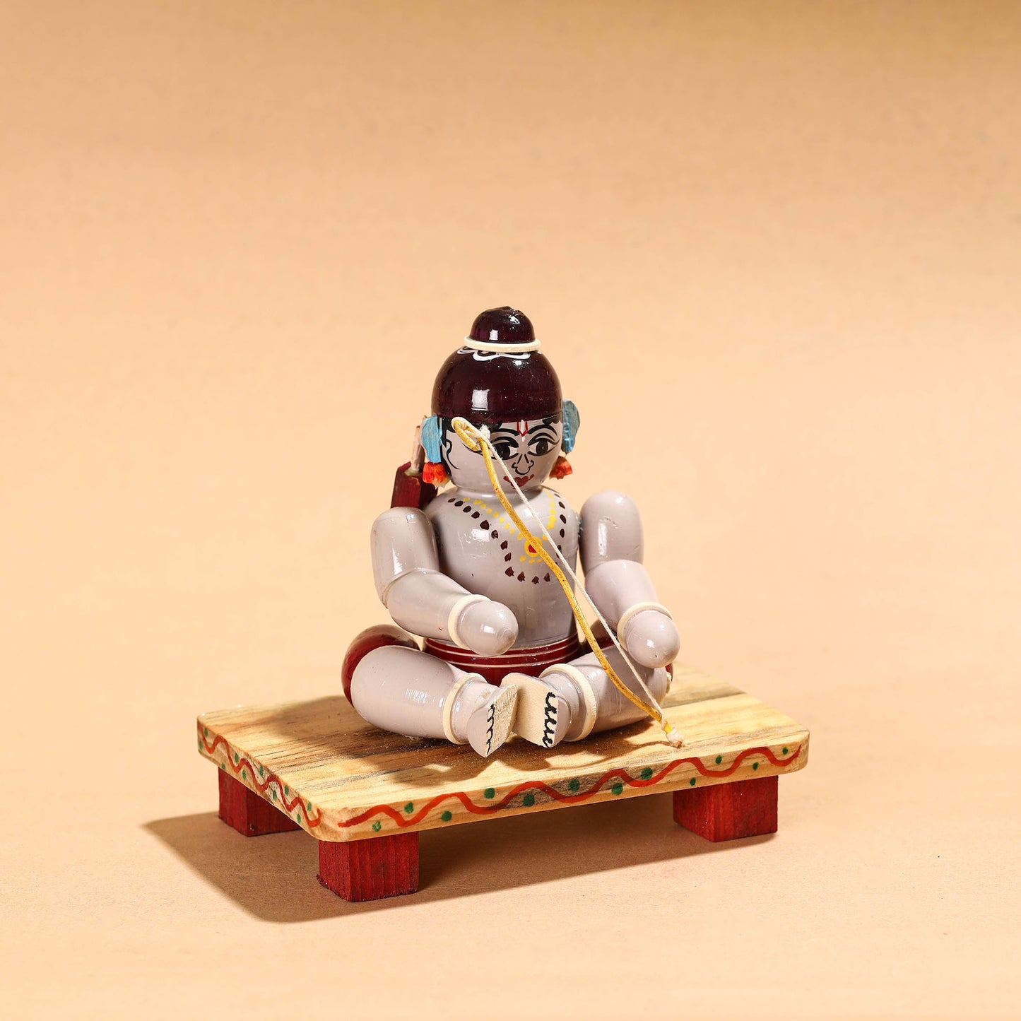 Bala Rama - Etikoppaka Handcrafted Wooden Idol 23