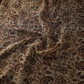 Pedana Hand Block Print Natural Dyed Kota Doria Cotton Kalamkari Fabric 03
