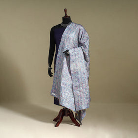 Multicolor - patchwork reversible silk bengal kantha work