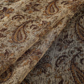 Pedana Hand Block Print Natural Dyed Kota Doria Cotton Kalamkari Fabric 06