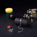 Handcrafted Meenakari Rakhi for Brother with Coir Box 22