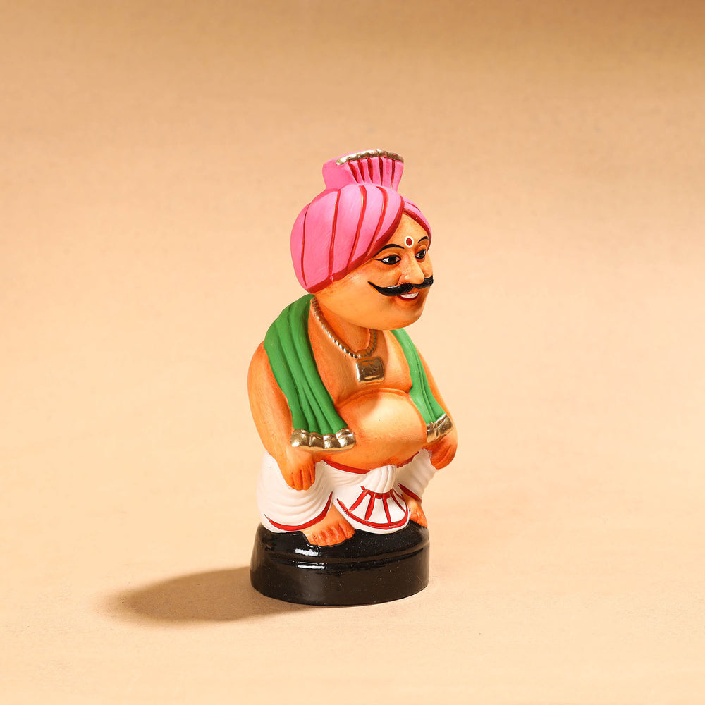 Handpainted Terracotta Bobble Head - Seth Ji 33