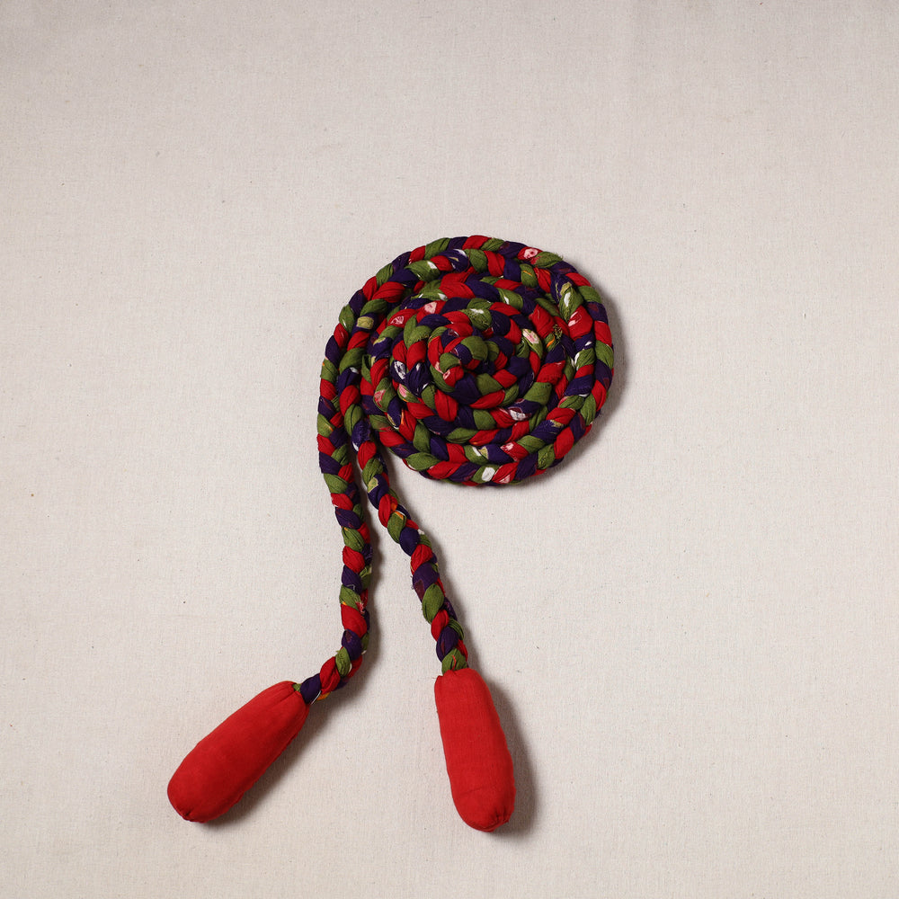 Handmade Upcycled Fabric Skipping Jump Rope 40