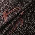 Ajrakh Hand Block Print Natural Dyed Handspun Handwoven Mulberry Silk Fabric 05