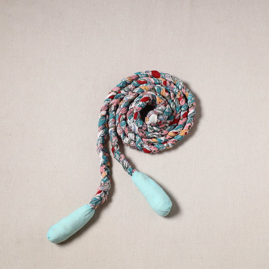 Handmade Upcycled Fabric Skipping Jump Rope 46