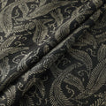 Ajrakh Hand Block Print Natural Dyed Handspun Handwoven Mulberry Silk Fabric  10