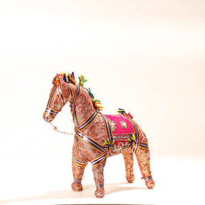 Rajasthani Horse Handmade Toy / Home Decor Item 87
