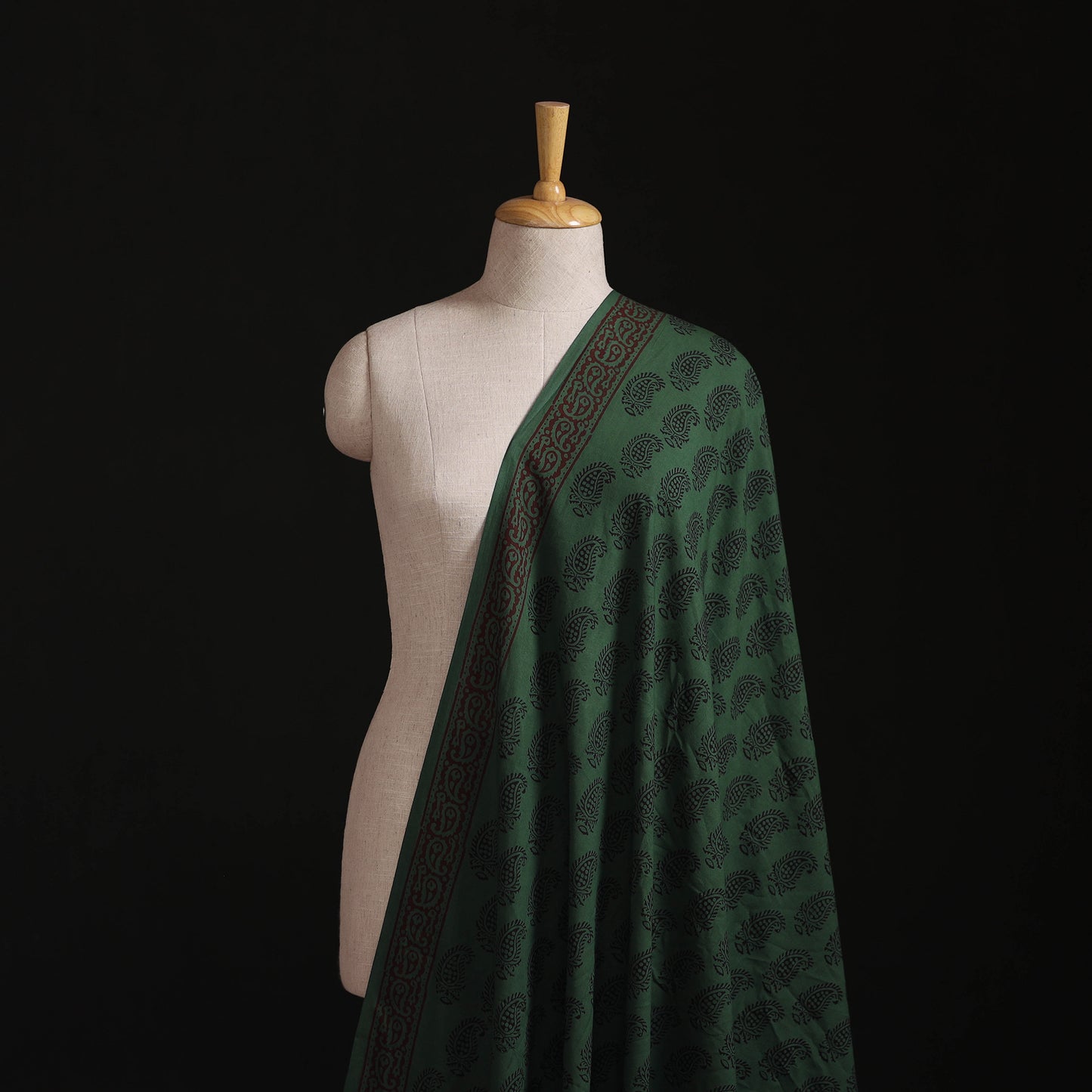 Bagh Hand Block Print Natural Dyed Cotton Fabric 21