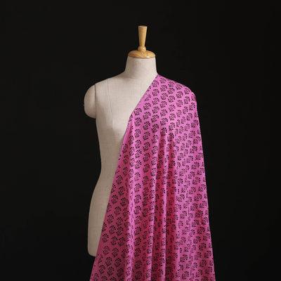 Bagh Hand Block Print Natural Dyed Cotton Fabric 17