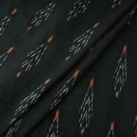 Green - Cotton Pochampally Ikat Fabric