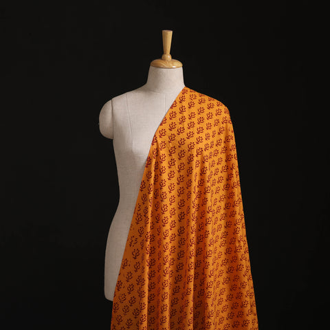 Bagh Hand Block Print Natural Dyed Cotton Fabric 11
