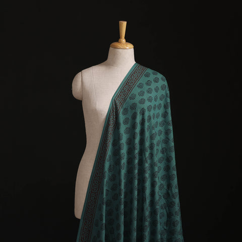 Bagh Hand Block Print Natural Dyed Cotton Fabric 10