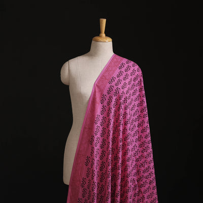 Bagh Hand Block Print Natural Dyed Cotton Fabric 09