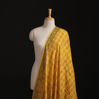 Bagh Hand Block Print Natural Dyed Cotton Fabric 06