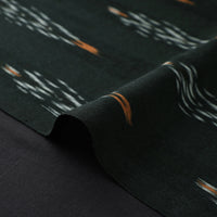 Green - Cotton Pochampally Ikat Fabric