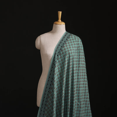 Bagh Hand Block Print Natural Dyed Cotton Fabric 05